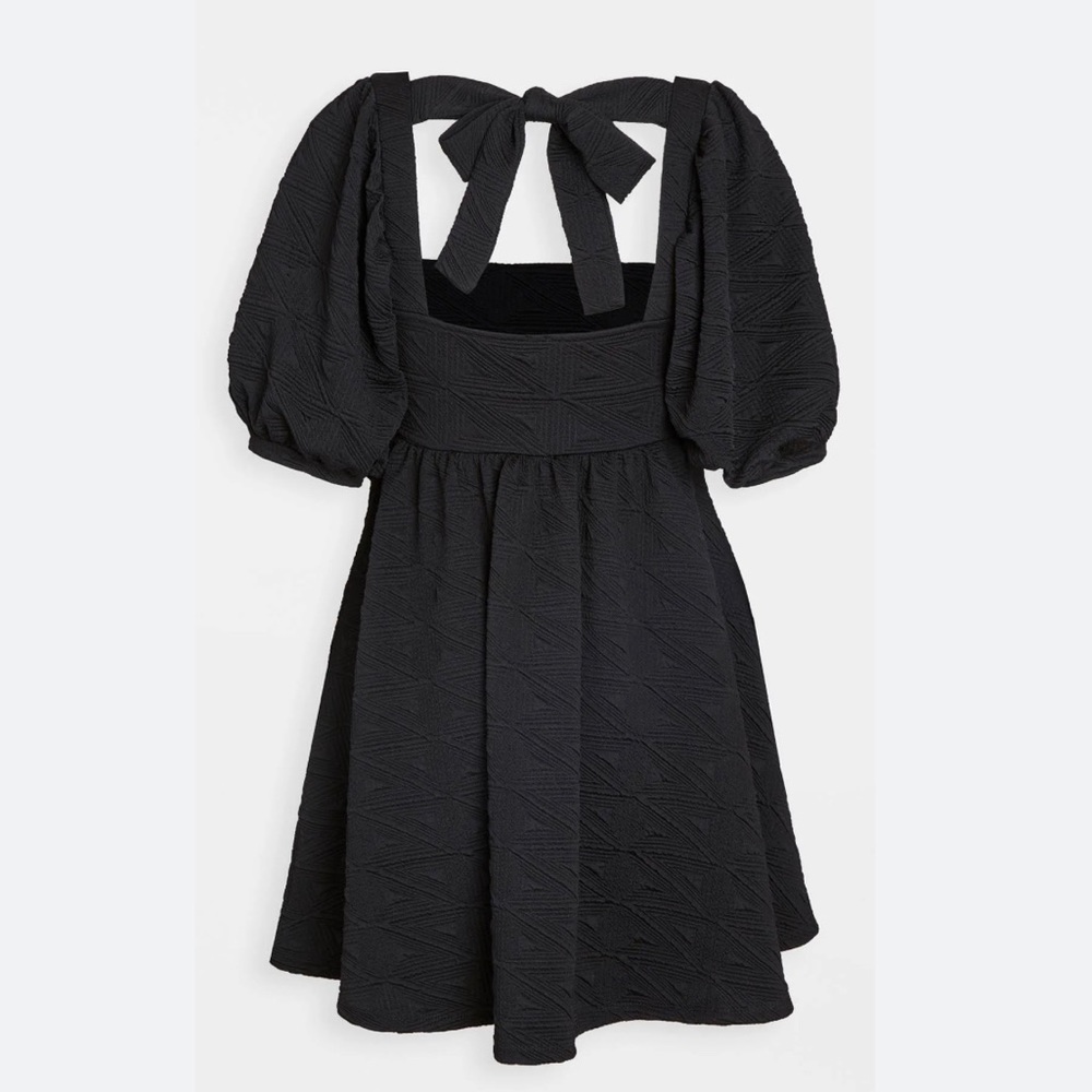Free People Violet Mini Dress in Black